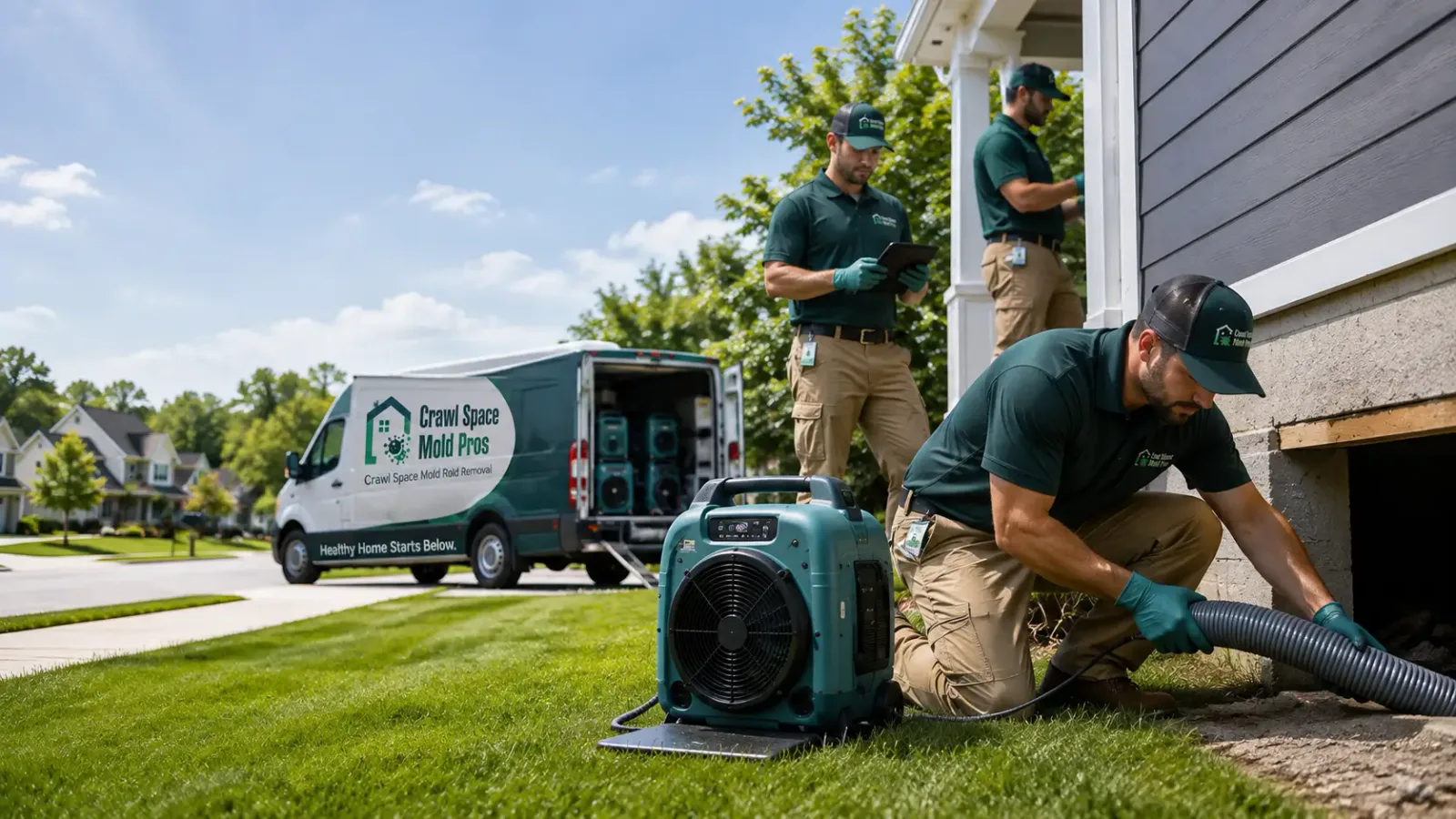 Crawl Space Mold Removal in Marengo, OH
